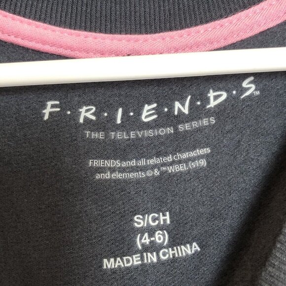 We Were On A Break Friends The Television Series Womens Gray Pajama Top Size S - Picture 4 of 8